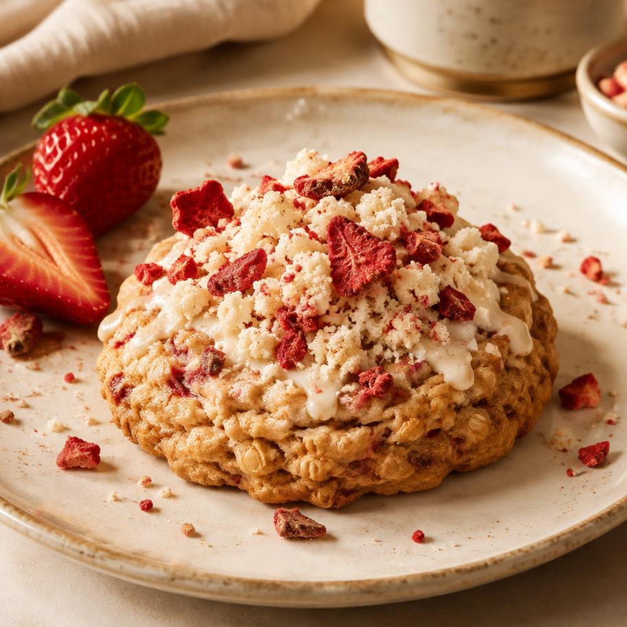 Strawberry Shortcake Oatmeal